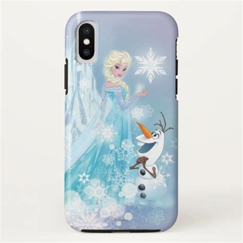 Frozen Elsa And Olaf Icy Glow Case Mate Iphone Case Zazzle Disney Frozen T Elsa