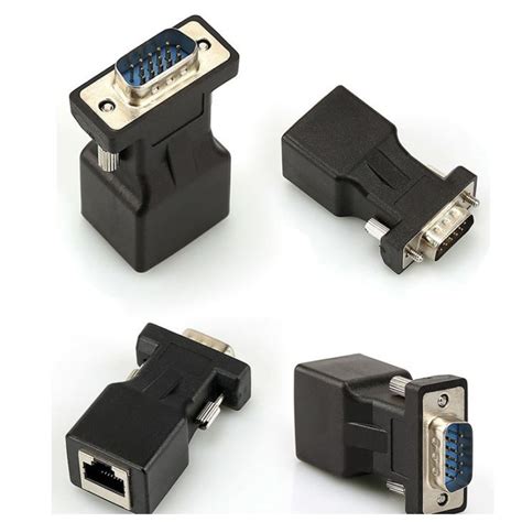 Customized Vga Extender To Cat5e Cat6 Rj45 Network Adapter Suppliers And Manufacturers And Factory