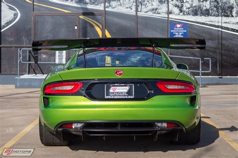 Used Dodge Viper Acr Extreme Snakeskin Green For Sale Special