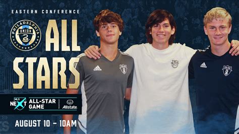 Union Academy Trio Named To 2022 Mls Next All Star Game Presented By