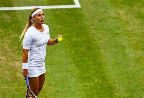 DOMINIKA CIBULKOVA at Wimbledon Tennis Championships in London 07/10 ...