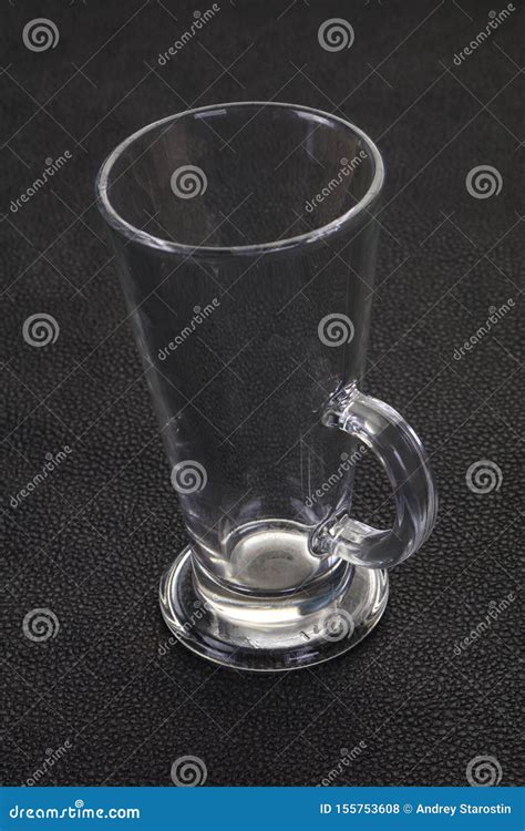 Empty Glass Cup Stock Photo Image Of Empty Clean Studio 155753608