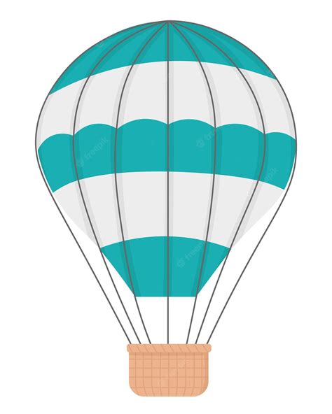 Hot Air Balloon Basket Clip Art