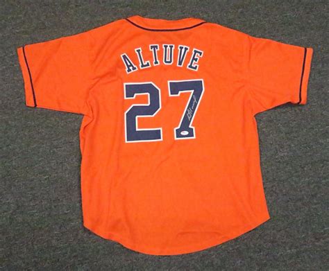 Lot Detail - Jose Altuve Signed Houston Astros Jersey (PSA/DNA)