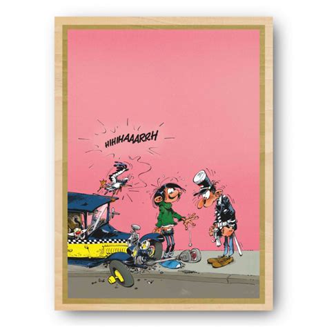 Tableau Toile Gaston Lagaffe Le Retour De Lagaffe