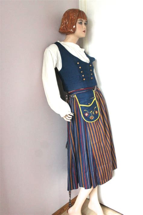 Finnish Finland Ladies Vintage Hand Made National By Cudriona