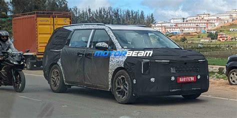 Kia Carnival Spied Testing Again In India Revealing New Details