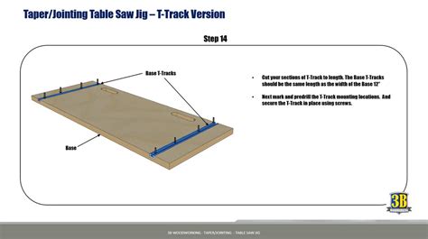 Taper Jointing Table Saw Jig Build Plans Table Saw Jig Etsy