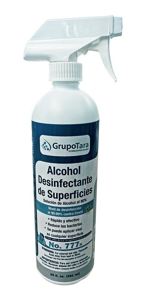 Alcohol Desinfectante De Superficies En Spray Paquete De Casa D Az