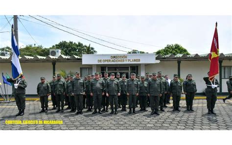 Ejército De Nicaragua Realiza Traspaso De Mando De La Dirección De