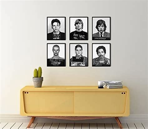 Haus And Hues Celebrity Mugshot Poster Vintage Rock Posters Cuotas