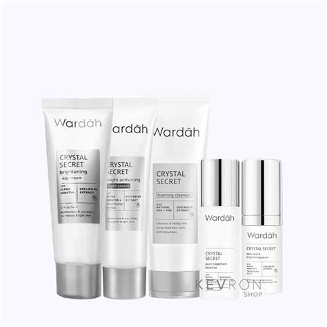 Jual Paket Wardah Crystal Secret 5 In 1 5 Pcs Wardah White Secret