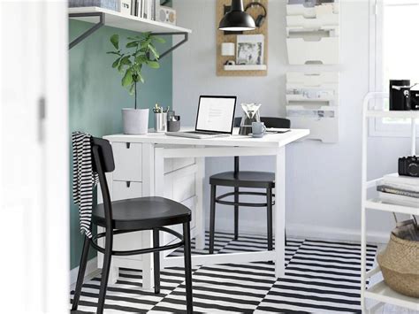 Esta Mesa De Ikea Es Ideal Para Casas Peque As Y Para Las Manualidades