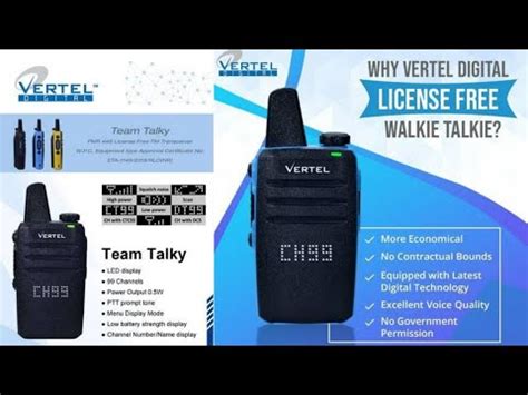 Vertel Walkie Talkie Vertel Smart Talky Latest Price Dealers