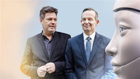 Robert Habeck und Volker Wissing über den grünen Umbau der Wirtschaft