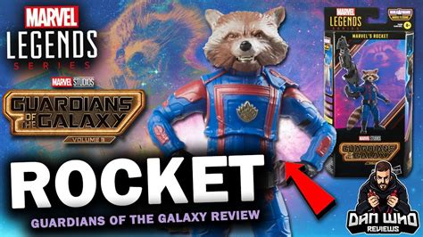 Marvel Legends Rocket Guardians Of The Galaxy Vol 3 Cosmo Baf Wave Review Youtube