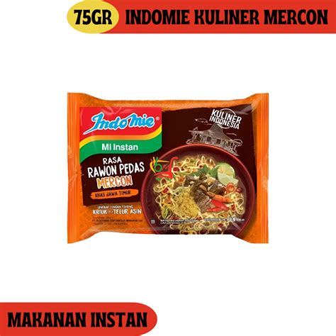 Indomie Rawon Pedas Mercon Indomie Kuliner Khas Nusantara Lazada