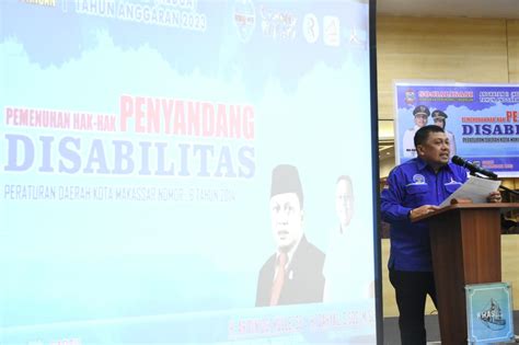 Dorong Pengembangan Kaum Disabilitas Arifin Kulle Semua Berhak