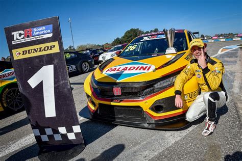 Juan Ngel Rosso O Pole Do Gp Car One Quinta Etapa Do Tcr South