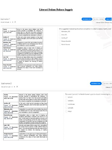 Literasi Dalam Bahasa Inggris | PDF | Retirement | Plastic