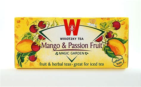 Wissotzky Tea Mango And Passion Fruit 20 Bags Casa Blanca Market