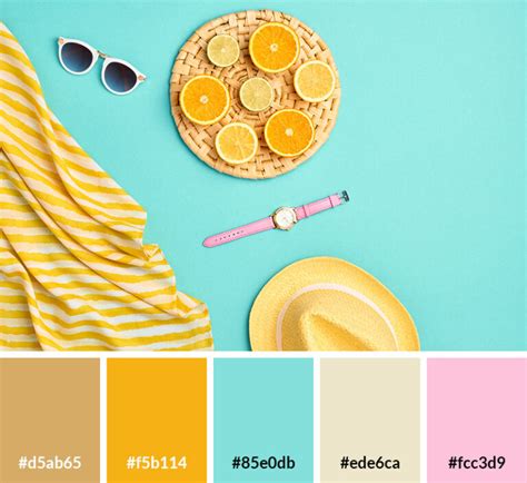 15 Summer Color Palettes With Hex Codes Vandelay Design