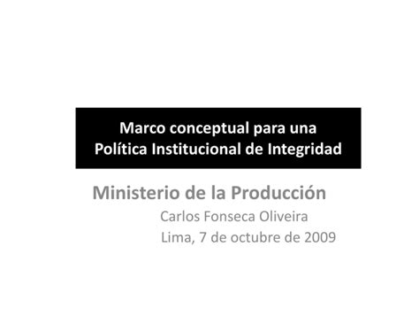 P Blico Ministerio De La Producci N