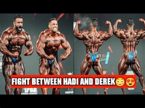 Hadi Choopan Vs Derek Lunsford 2022 Mr Olympia YouTube