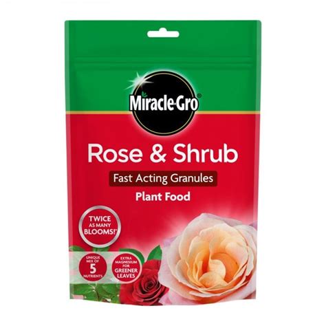 Miracle Gro Rose And Shrub Fast Acting Plant Food Ornamental Trees