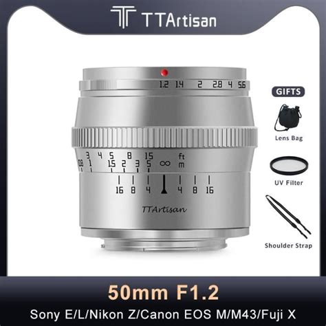 Argent Nikon Z Ttartisan Mm F Aps C Objectif De L Appareil Photo