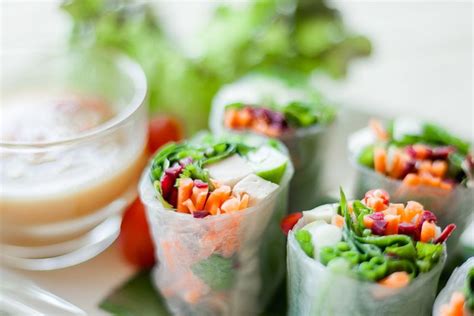 Resep Vietnam Spring Roll Menu Makan Siang Ramah Vegetarian