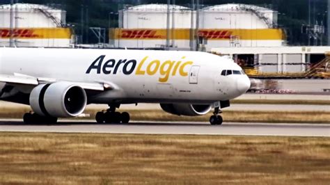 Aerologic Boeing F Windy Landing Leipzig Halle Lej Youtube