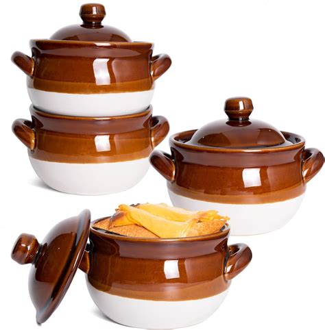 Amazon Culinary Depot Appetizing Onion Soup Bowls Crock Porcelain