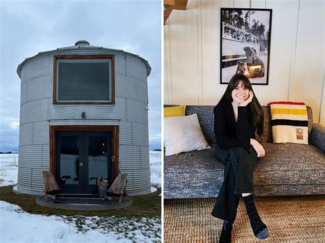 What It S Like To Sleep In A Grain Silo Turned Airbnb In Montana