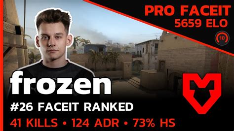 Frozen MOUZ With 41 Kills W Siuhy JDC MIRAGE FACEIT LVL 10 CSGO