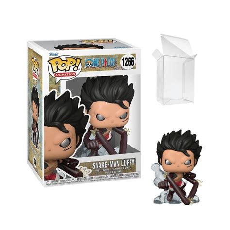 Funko Pop One Piece Snake Man Luffy Metallic Exclusive Duo