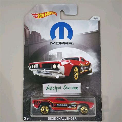 Jual Hotwheels Hot Wheels Dodge Dixie Challenger Edisi Mopar Shopee Indonesia