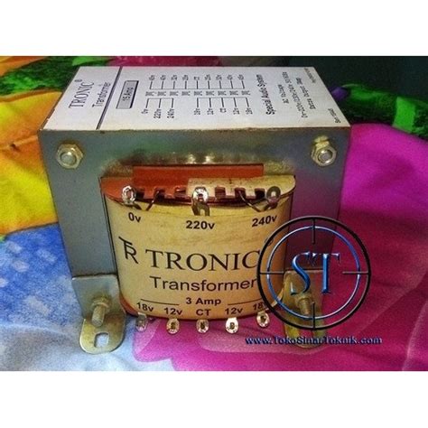 Jual Trafo Tronic A Seri A Ct V Ct V Transformer Travo