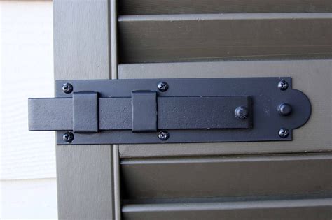 Shutter Hardware Exterior Bolt