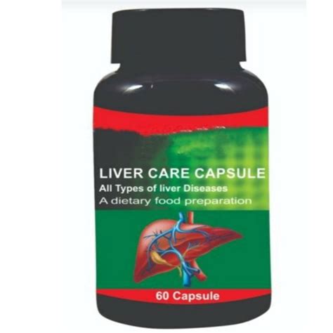 Herbal Liver Care Capsule Prescription Packaging Type Bottle At Rs