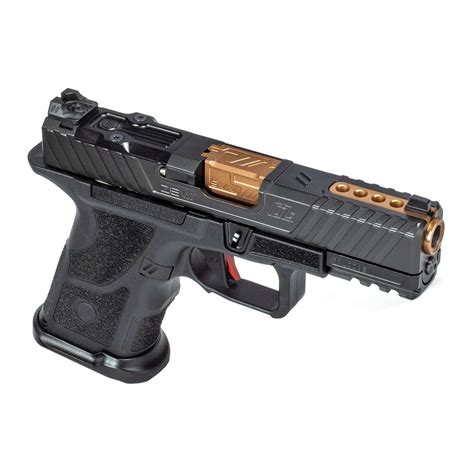 Zev Oz9c Elite Hyper Comp 9mm Pistol Blackbronze 10rd Mag Larrys