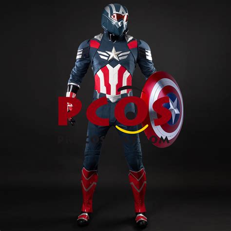 captain america brave  world falcon sam wilson cosplay costume