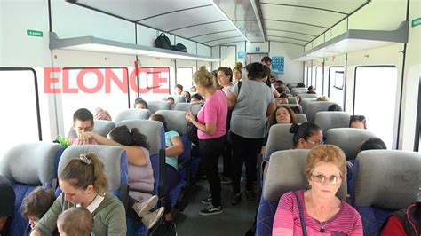 Por el paro de colectivos aumentó la cantidad de pasajeros en el tren