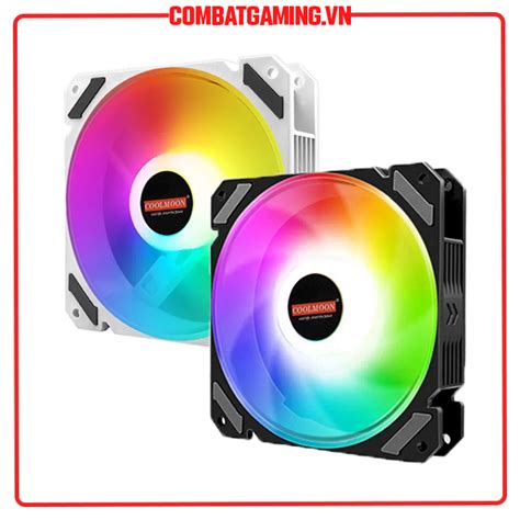 Qu T T N Nhi T Fan Case Coolmoon Y Rgb Black White K M Hub Lazada Vn