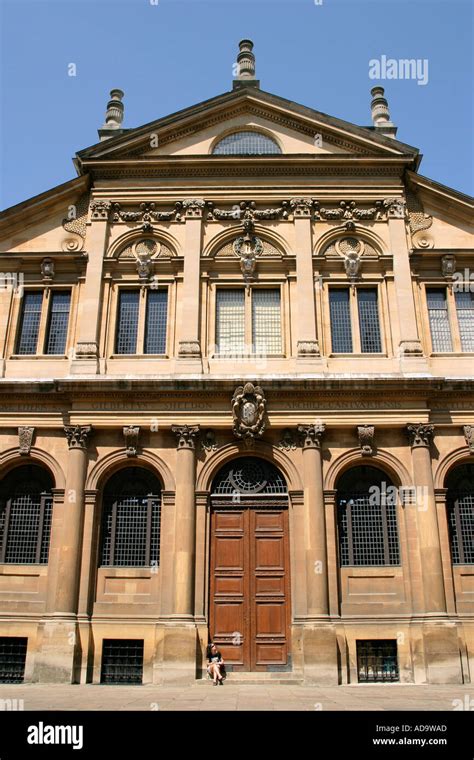 Sheldonian Theatre Oxford 2 Stock Photo - Alamy