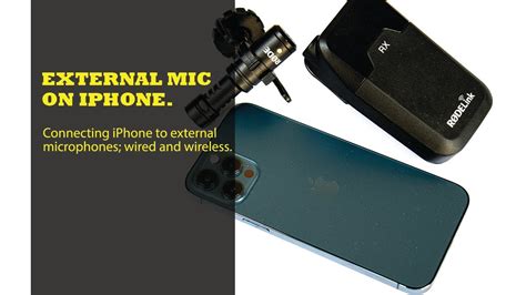 Using External Microphone On Iphone X Lightning Adapter