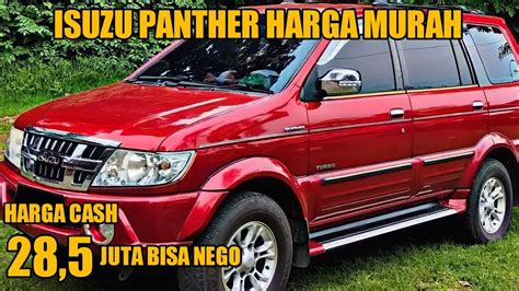 Harga Mobil Bekas Isuzu Panther Termurah Hanya Juta Murah Dan