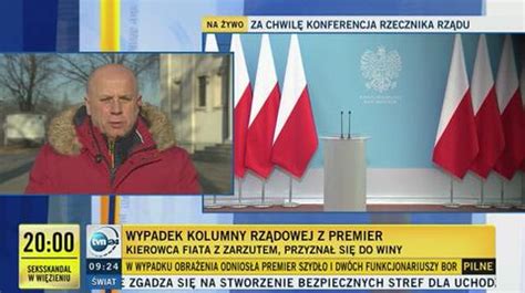 Eksperci o wypadku kolumny rządowej z premier Beatą Szydło TVN24