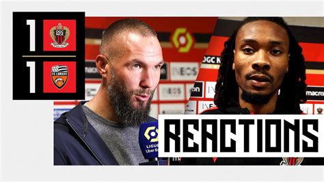 Nice 1 1 Lorient Les réactions YouTube