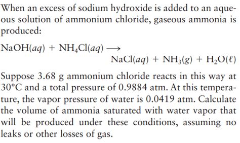 Ammonium Chloride And Water Reaction Equation Tessshebaylo